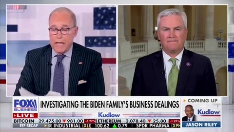 Comer: House Committee Has Identified 'Six New Biden Family Members' Involved In Shady Transactions