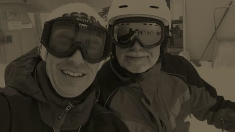 Skiing with Junior