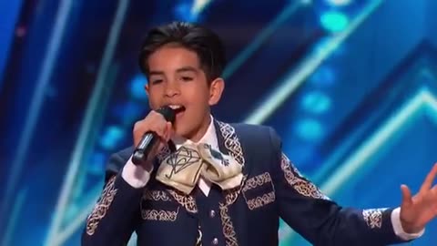 Early Release: 11-year-old Eduardo Antonio Trevino impresses the judges! |#Audtions |#AGT 2023 |
