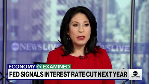 Federal Reserve signals interest rate cut for next year