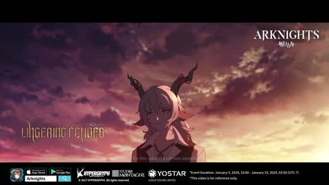 Arknights Animation PV - Lingering Echoes Rerun