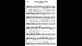 L'amour fidèle de Dieu (Cantique 114 de Louons Jéhovah par nos chants)