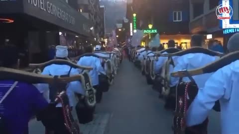 Switzerland: Demonstration for the WalliserKanne Restaurant After Police Beat and Arrest Them
