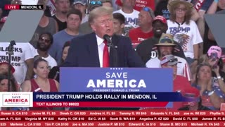 President Donald J. Trump in Mendon, IL