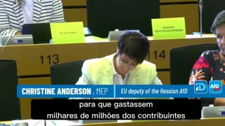 💪🔥Christine Anderson (Eurodeputada) - Quero saber quem mentiu para os cidadãos europeus?🔥💪