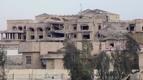 Saddam's dilapidated palaces a symbol of conflict