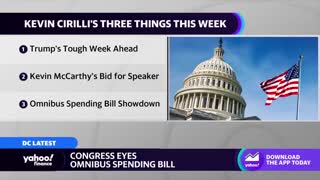 Trump's tax returns, McCarthy’s (R) House Speaker bid, omnibus spending bill What to watch in DC