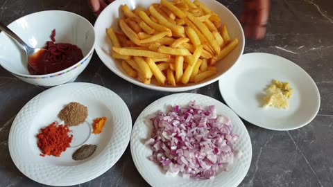 How to prepare Easy , Tasty Chips Masala