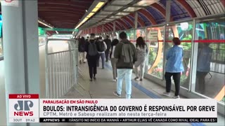 Boulos: Intransigência do Governo é responsável por greve no Metrô