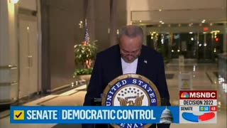 Chuck Schumer Wastes No Time In Bashing MAGA Republicans After Senate Win