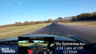 VIR Hot Lap - 2:04 GT350R