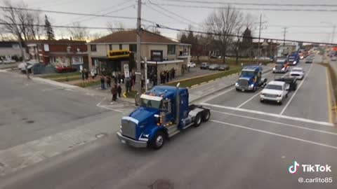 Canada Truckers against mandates