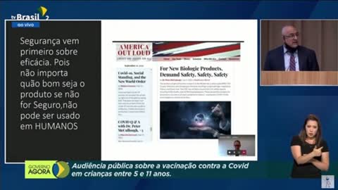 Dr. José Augusto Nasser - Audiência Pública s/ vac.contra a COVID crianças 05 a 11 anos.