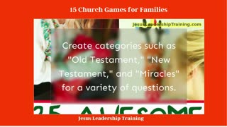 15 Church Games for Families