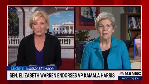 Sen. Warren 'Yesterday, Joe Biden gave our nation a lesson in patriotism'