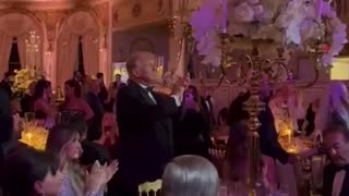 Trump inside Mar-a-Lago