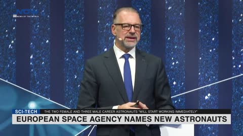 European Space Agency names new astronauts, agrees record budget