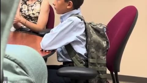 12 Year Old Student Gets Kicked Out of Class For Wearing "Don't Tread On Me" Flag On Backpack