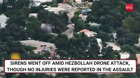 Hezbollah Rains Explosive Drones On Northern Israel As IDF Fails To Contain Lebanese Group