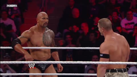 The Rock and Cena vs Miz and R.truth.full match must watch