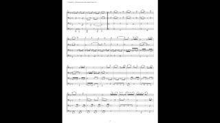 J.S. Bach - Well-Tempered Clavier: Part 2 - Prelude 12 (Euphonium-Tuba Quartet)