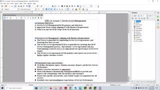 8/30/2023 ITIL v.4- Lessson 7: Service Level Management