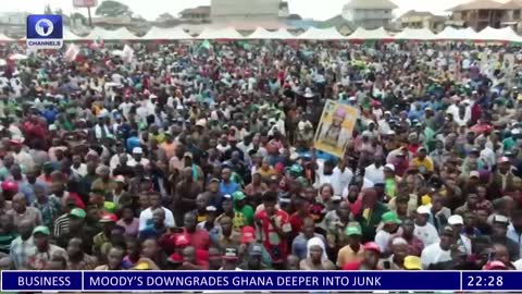 MOODY'S DOWNGRADES GHANA DEEPER INTO JUNK