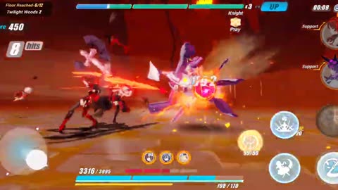 Honkai Impact 3rd - Elysian Realm Normal Difficulty W/ Luna Kindred Pt 2