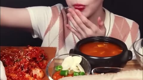 asmr food video