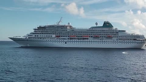 Amera Phoenix Reisen departure in Ponta Delgada Azores Portugal - 14.10.2022