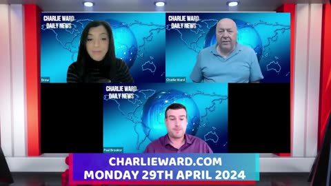 CHARLIE WARD DAILY NEWS WITH PAUL BROOKER & DREW DEMI - MONDAY 29TH APRIL 2024