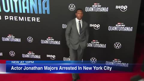 Actor Jonathan Majors arrested for allegedly assaulting woman in New York