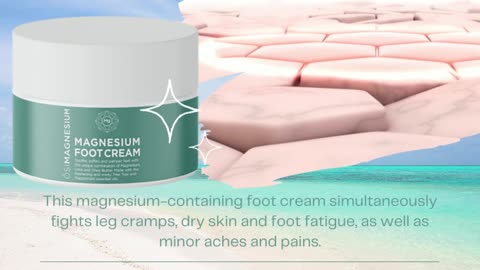 ŐSIMAGNESIUM Tea Tree And Peppermint Foot Cream