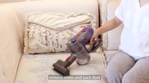 Wireless Handheld Vacuum Cleaner Powerful Dual Motor LED Electric Sweeper Cordless