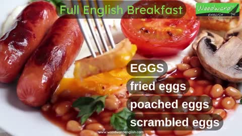 What is a Full English Breakfast_ Learn English vocabulary about Breakfast