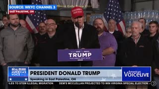 Former President Trump to the people of East Palestine: ‘You are not forgotten’