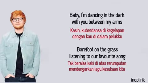 Perfect Ed Sheeran lirik dan terjemahan bahasa indonesia
