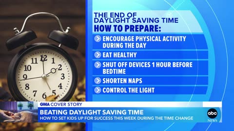 Keeping you kids sleep schedule on track after daylight savings