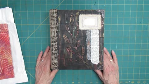 Single Page Journal Binding Using Fabric Tabs