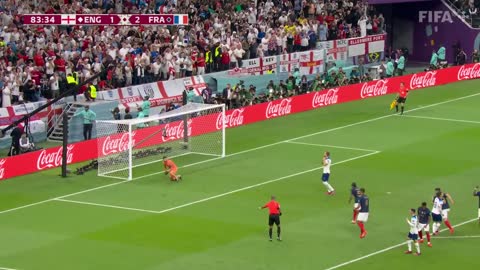 Giroud header wins it! England v France FIFA World Cup Qatar 2022