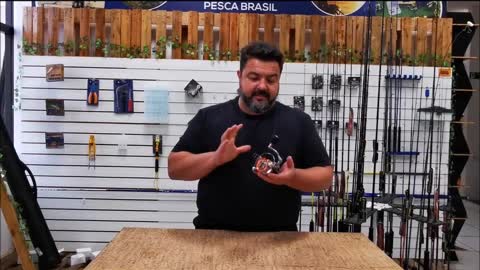 Molinete Ocelos da Pesca Brasil