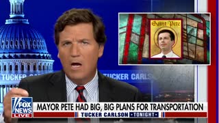 Tucker Carlson- Pete Buttigieg learned some roads are too racist to fix