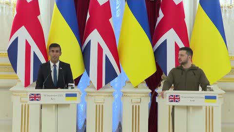 Sunak in Kyiv: $50M on Air Defence Aid