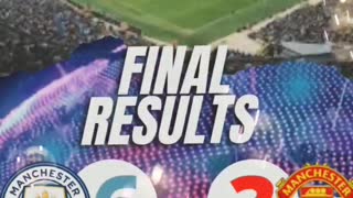 Final Results Manchester City vs Manchester Manchester #fyp #news #sports #shorts #manchestercity