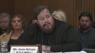 JELLY ROLL URGES CONGRESS TO ACT ON FENTANYL WITH POWERFUL TESTIMONY