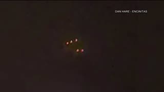 Mass UFO Sighting in San Diego, CA - June 27, 2022
