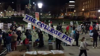 UW-Madison protesters call for destruction of Israel outside Ben Shapiro event