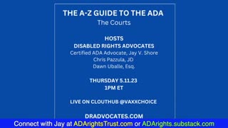 ADA in Court - DRA Lawyer/Advocate Discussion