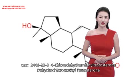 cas: 2446-23-3 4-Chlorodehydromethyltestosterone Dehydrochloromethyl Testosterone