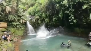 Riview curug pangeran di bogor